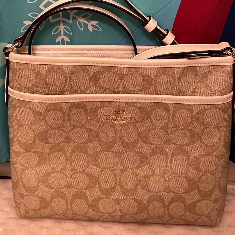 Signature Crossbody Coach Purse